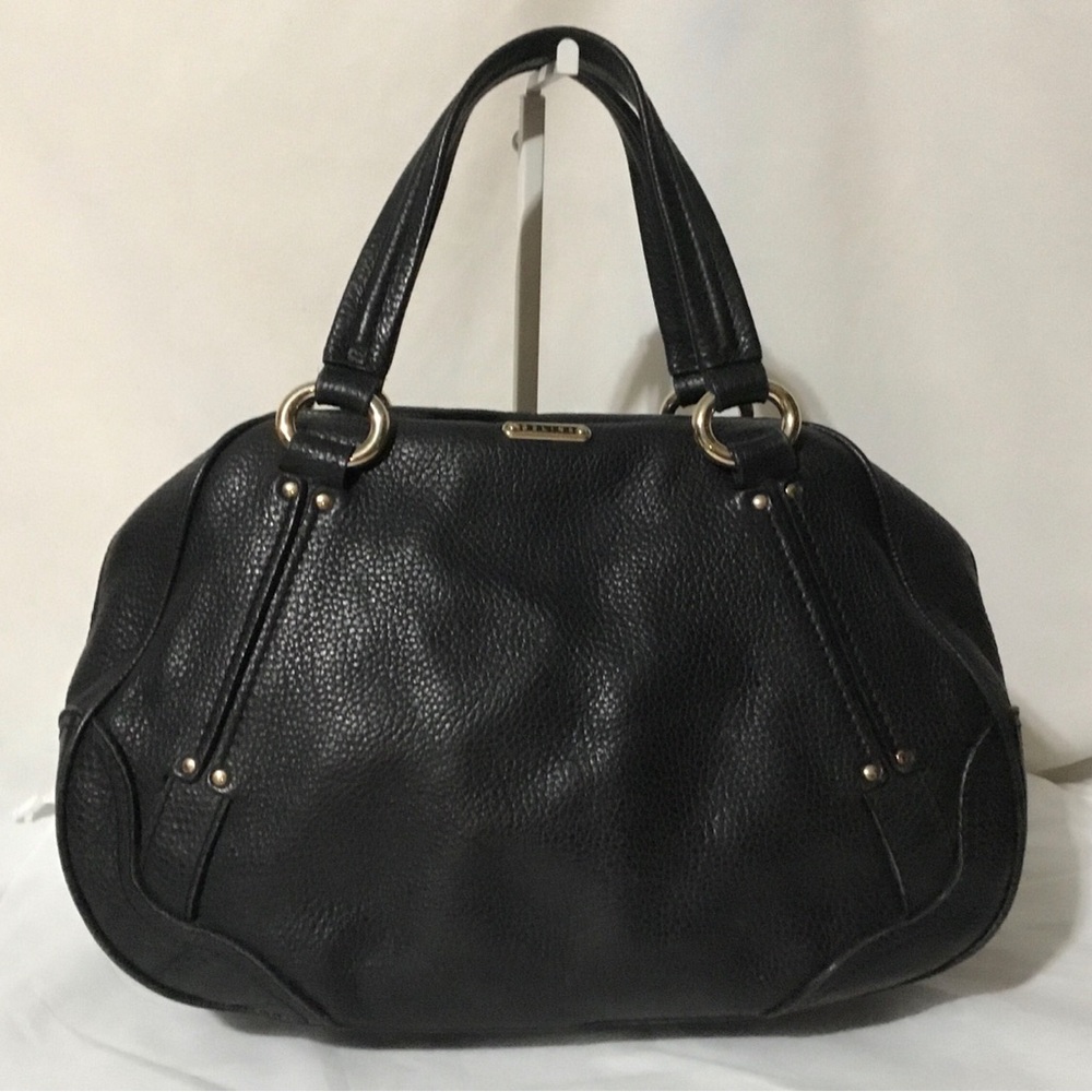 Authentic CELINE Top Handle Bag Black